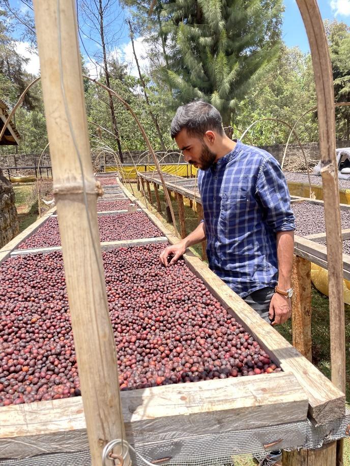 Adnan Kourdjee, fondateur du CAFÉ POINTU