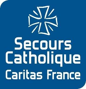 Logo du secours catholique.