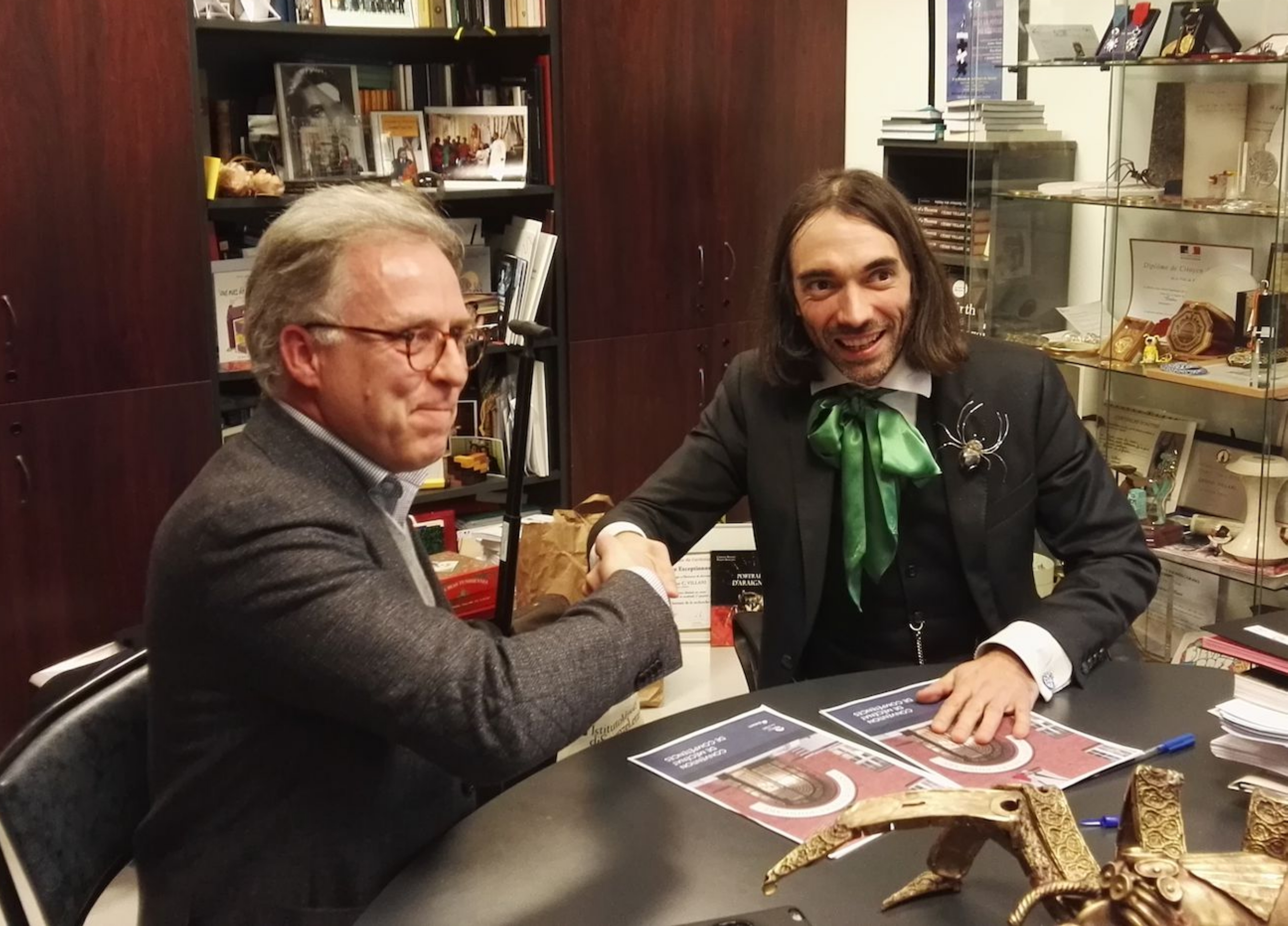 Mathieu Haller et. Cédric Villani