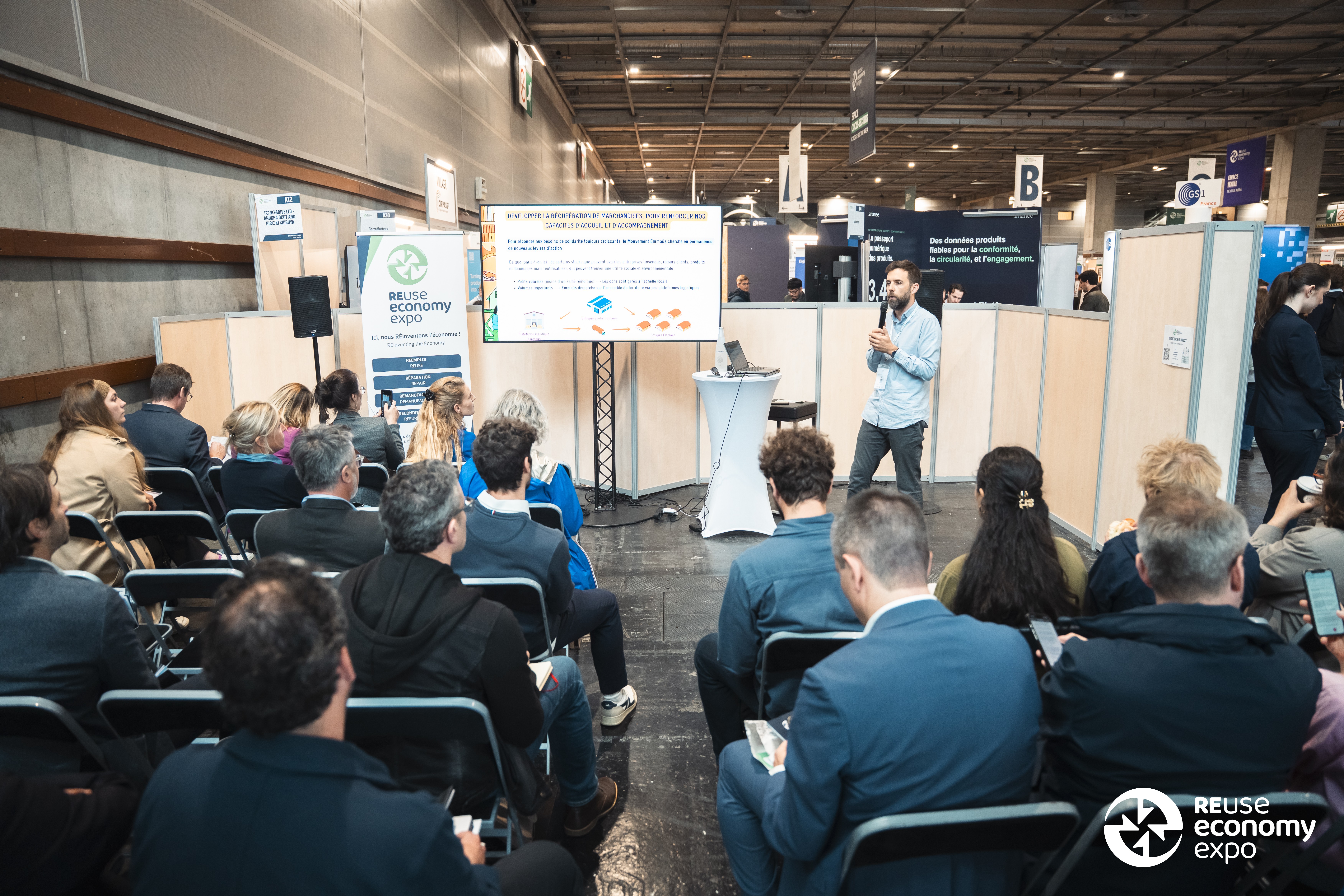 Masterclass Emmaüs France au salon Reuse Economy Expo 2026
