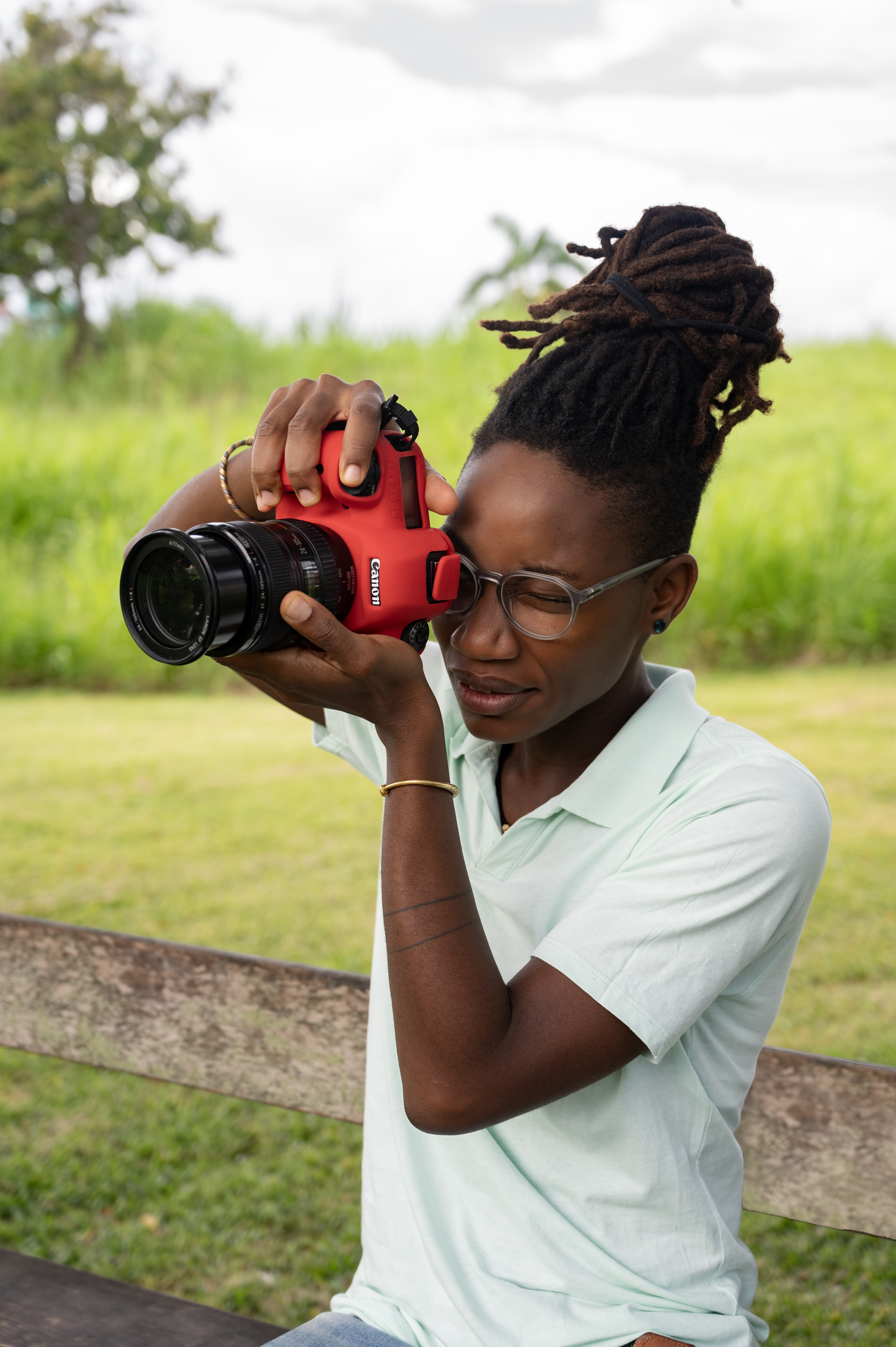 Portrait de Hélène, photograohe