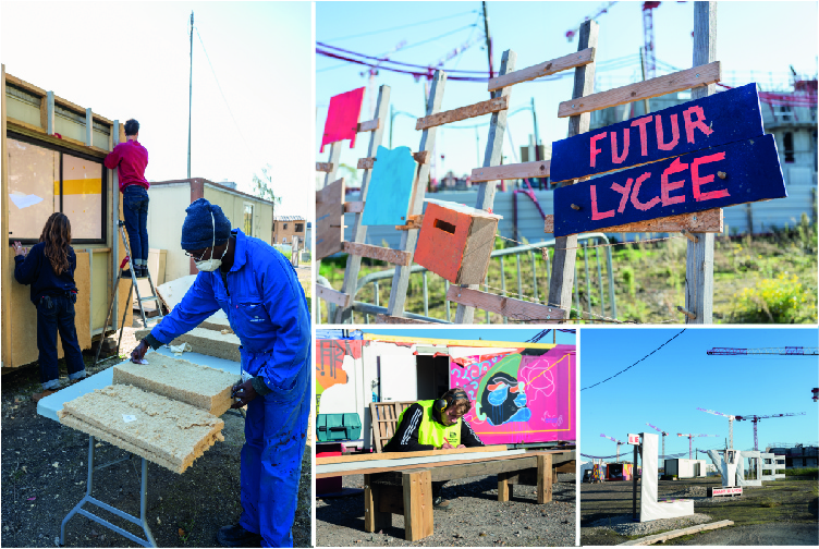 “Le lycée avant le lycée”, c’est une programmation artistique et culturelle, des conférences, des débats, des ateliers de réflexion, des temps de co-construction et des chantiers-école