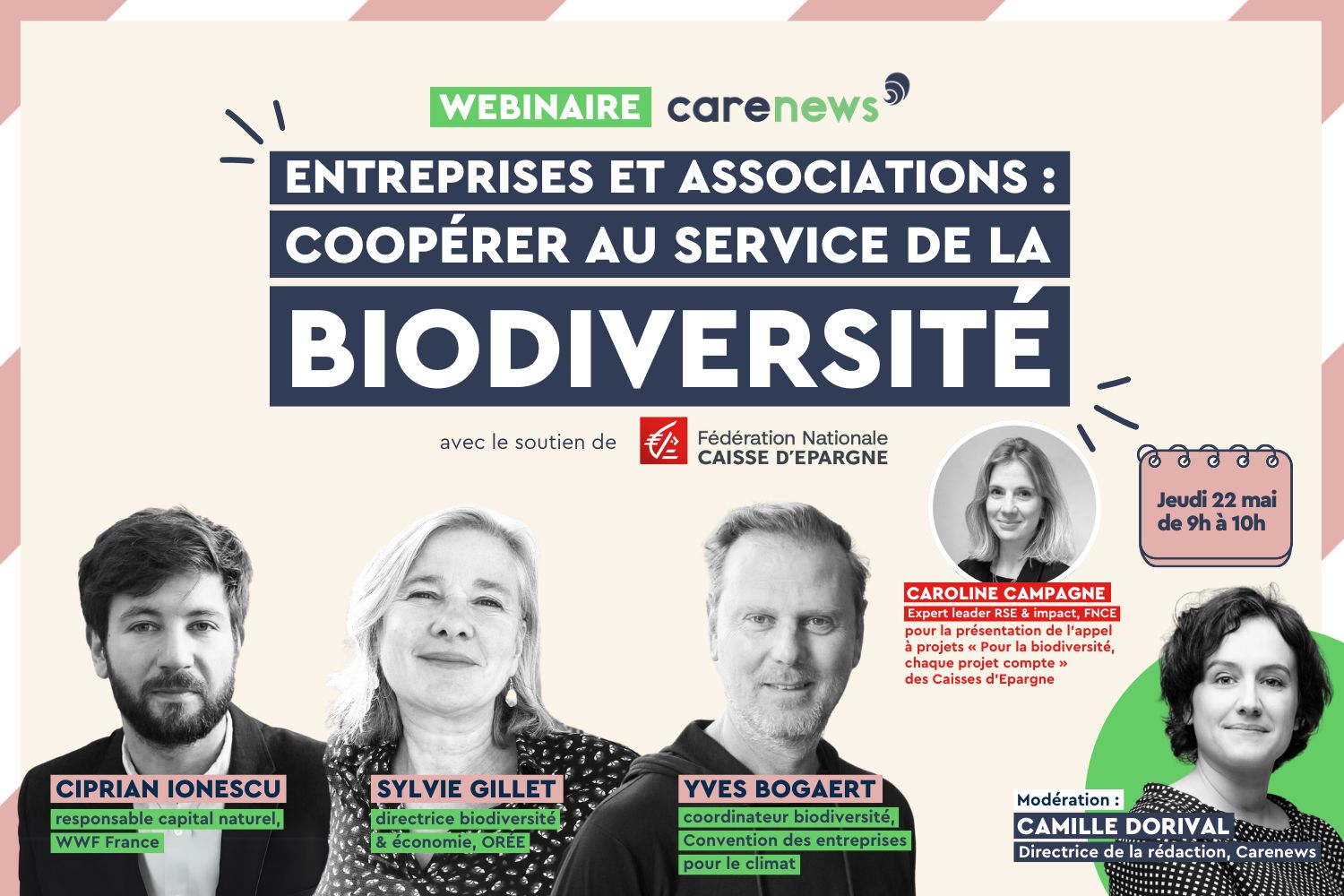 visuel avec portraits des intervenants