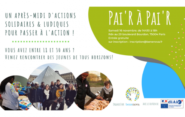 Pai'R à Pai'R : un après-midi d'actions solidaires et ludiques pour ...