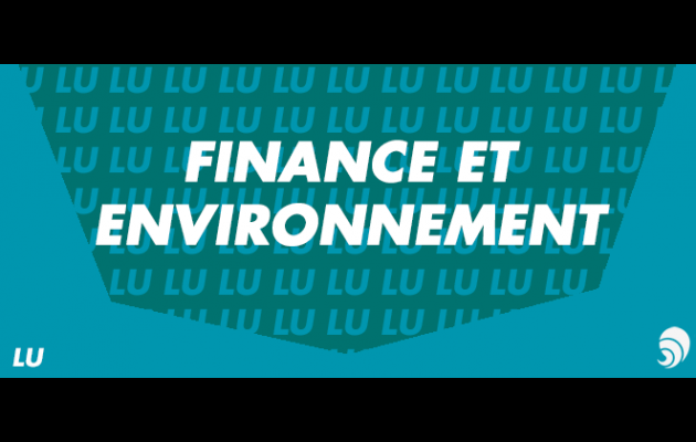 [VU] La finance au secours de l'environnement | Carenews PRO