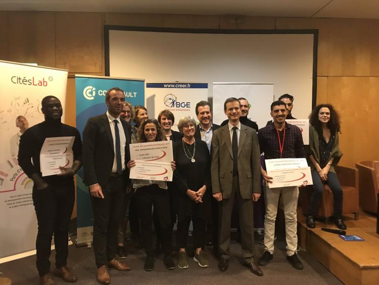 Photo de Groupe - Remise des Prix du Concours Talents Des Quartiers