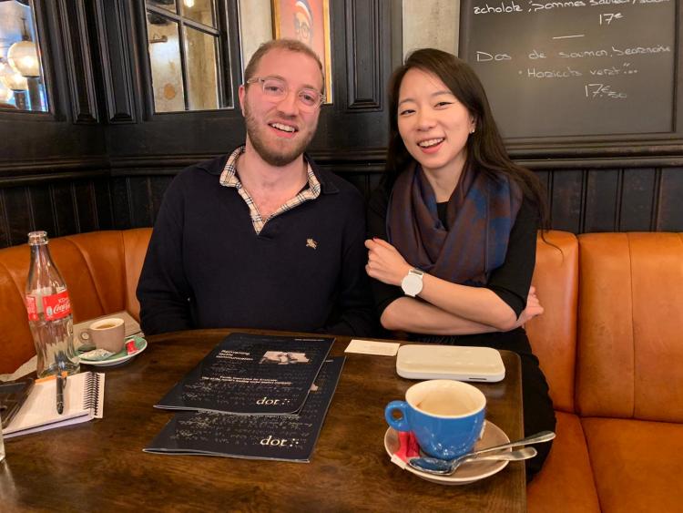 Ah-Rum Choi de l'entreprise Dot et Samy de l'association le Comptoir des Solutions