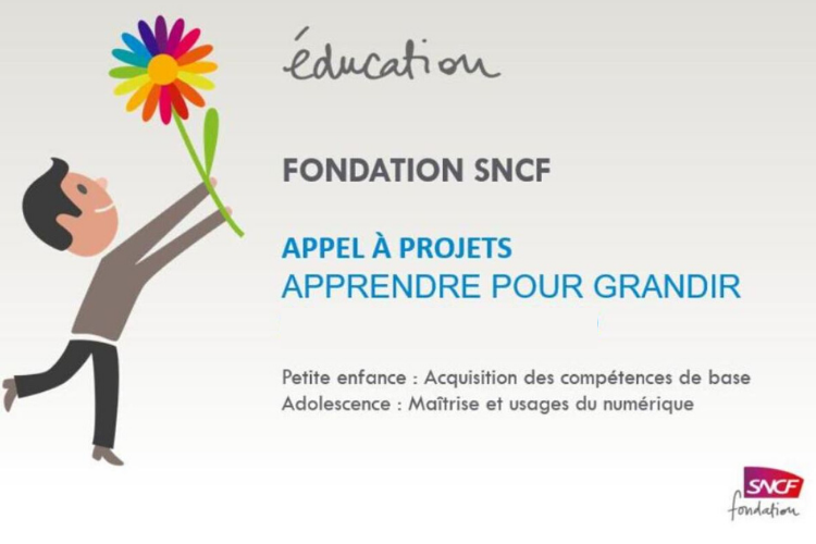 Fondation SNCF : l’appel à projets Apprendre pour Grandir est ouvert aux candidatures