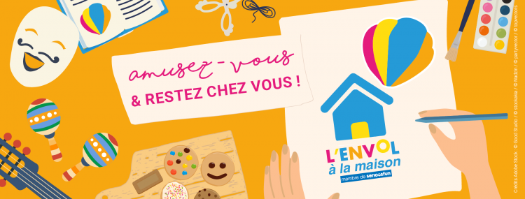 L’ENVOL à la maison : le rendez-vous quotidien des familles d’enfant malade pendant le confinement