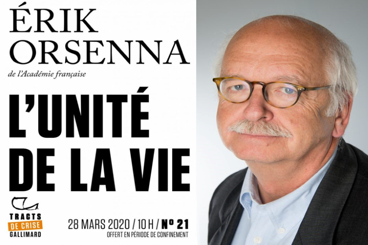 Tract de crise d'Erik Orsenna aux éditions Gallimard