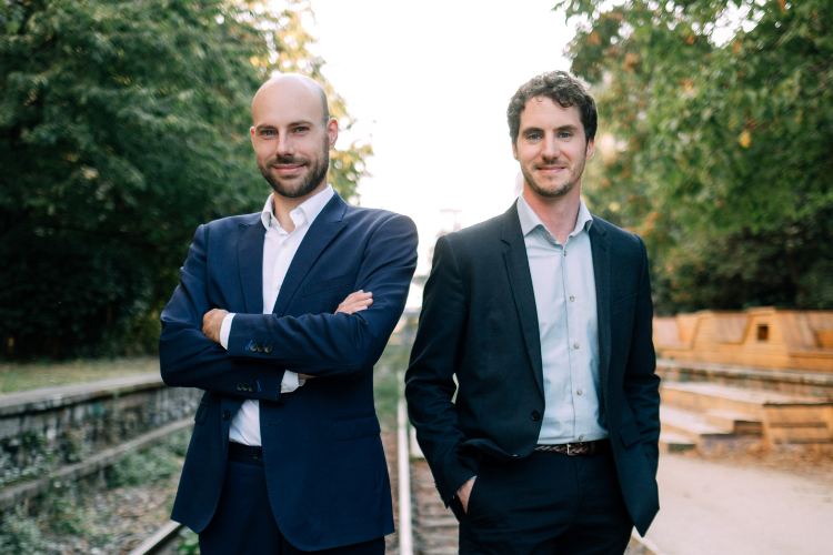 Emmanuel Sadorge et Simon Chapuis-Breyton, fondateurs du cabinet Légicoop. Crédit photo : Chloé VOLLMER-LO.