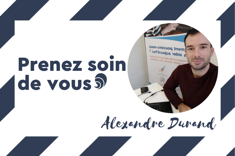 #PrenezSoinDeVous : le confinement d'Alexandre Durand.