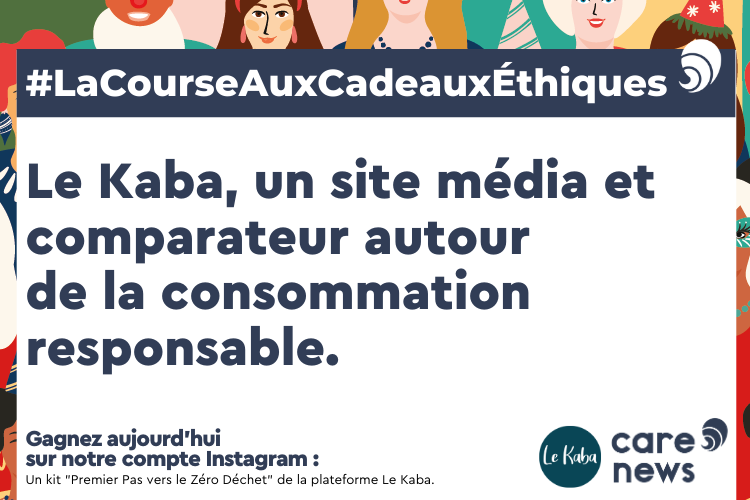 Concours pour un Noël engagé : Le Kaba, comparateur dédié à la consommation responsable vous offre un un kit zéro déchet ! Crédit photo : Carenews