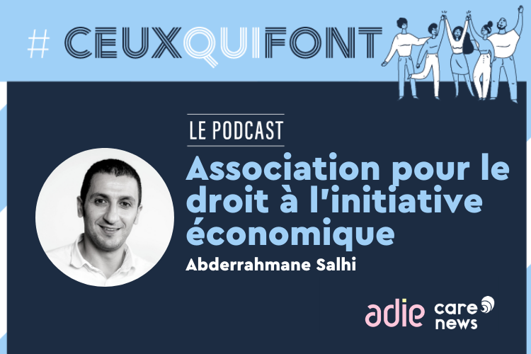 #CeuxQuiFont : interview de Abderrahmane Salhi, directeur régional Hauts-de-France de l’Adie. Crédit photo : Carenews