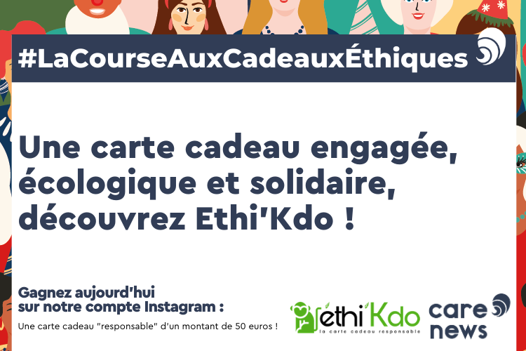 Concours Pour Un Noel Engage Ethi Kdo Vous Offre Une Carte Cadeau Solidaire D Un Montant De 50 Euros Carenews Concours Pour Un Noel Engage Ethi Kdo Vous Offre Une Carte Cadeau Solidaire D Un Montant De 50 Euros Carenews
