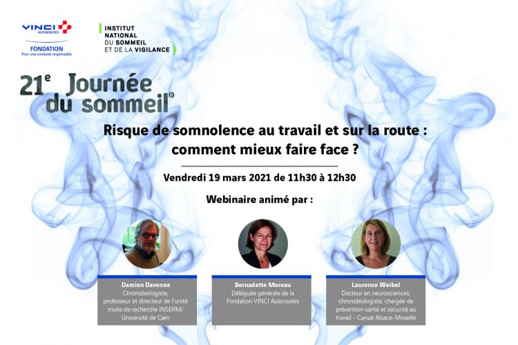 Webinaire : Risque de somnolence au travail et sur la route, comment mieux faire face ?