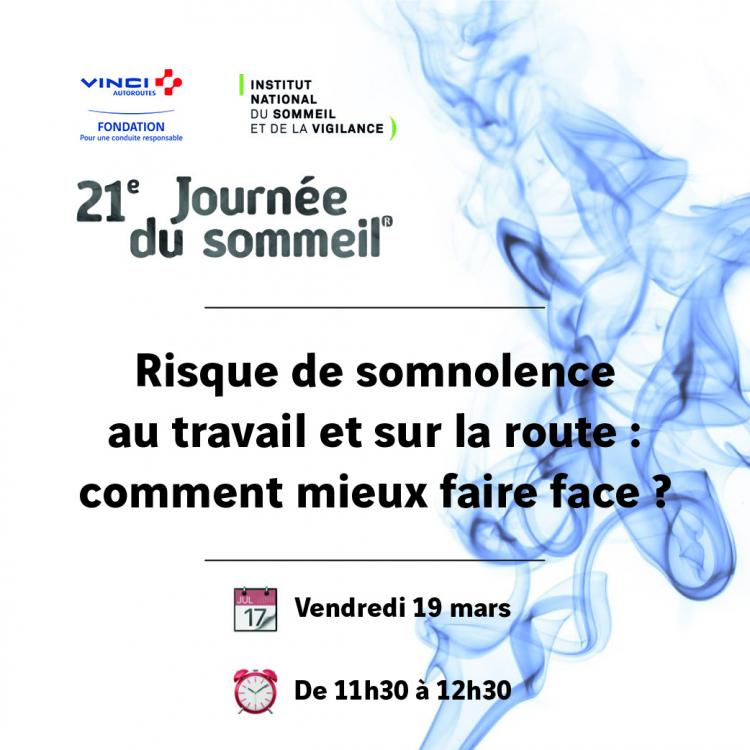Webinaire : Risque de somnolence au travail et sur la route, comment mieux faire face ?
