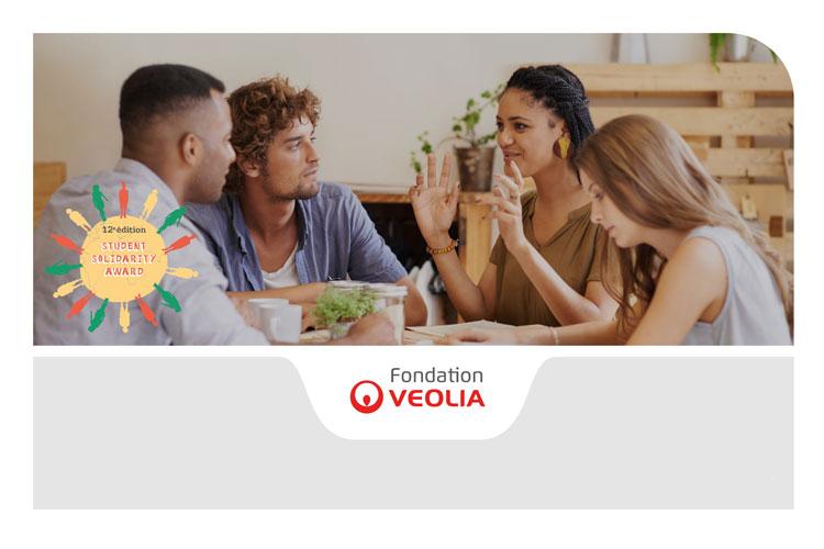 Le Prix de la Solidarité Etudiante 2021 de la Fondation Veolia est ouvert.