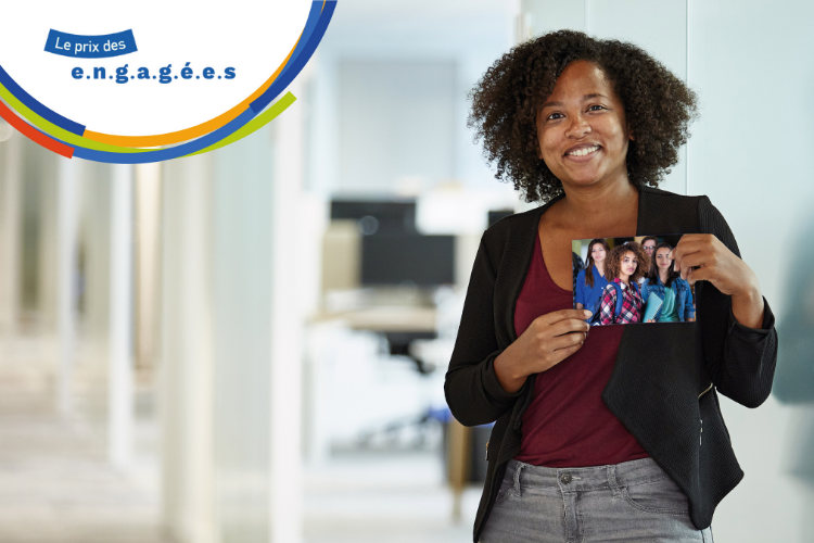 Prix des e.n.g.a.g.é.e.s : à la rencontre de Nadia, lauréate en 2019. Crédit photo : EDF.