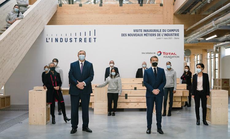 Inauguration de L'Industreet #1jeune1solution
