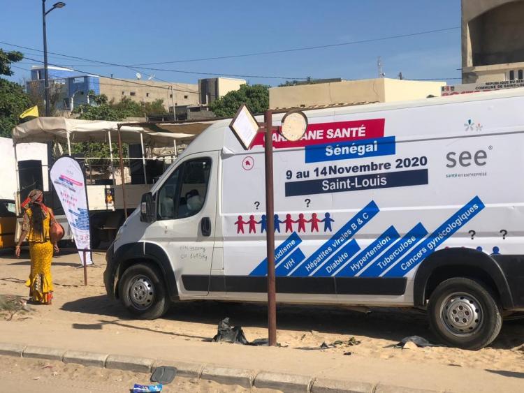 La caravane santé dans la région de Saint-Louis