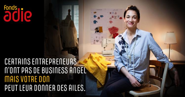 Isaline, couturière en Seine-Saint-Denis – crédit : Fabrice Dall'Anese