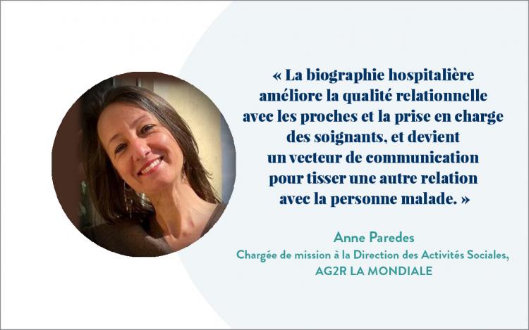 Anne Paredes, Chargée de mission à la Direction des Activités Sociales d’AG2R LA MONDIALE