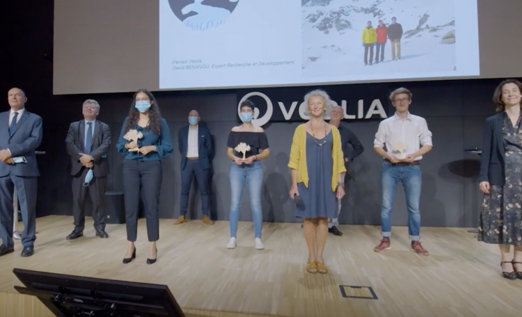Capture écran vidéo Fondation Veolia - Prix de la Solidarité Etudiante, édition 2021