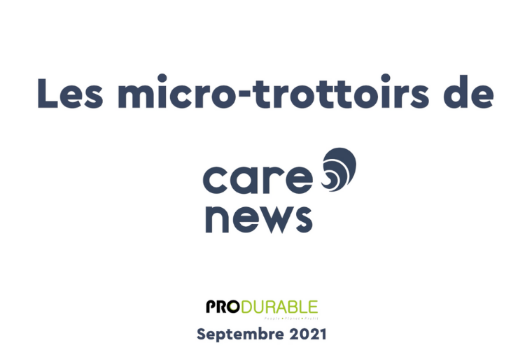 Vidéo : le micro-trottoir de Carenews à PRODURABLE 2021