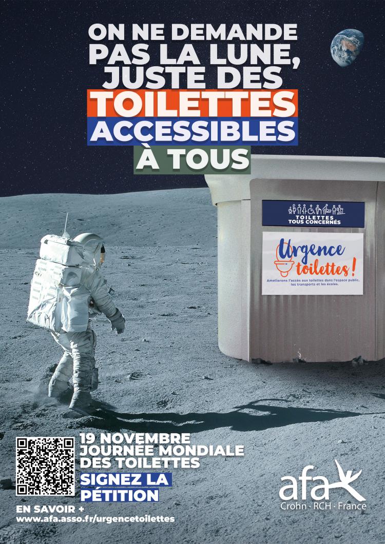 Affiche Journée mondiale des Toilettes afa 2021
