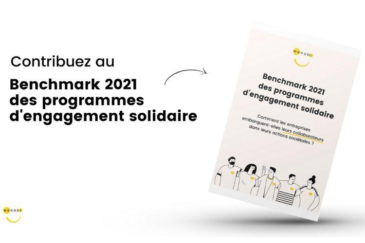 wenabi lance son enquête sur les programmes d’engagement solidaire. Crédit visuel : wenabi.