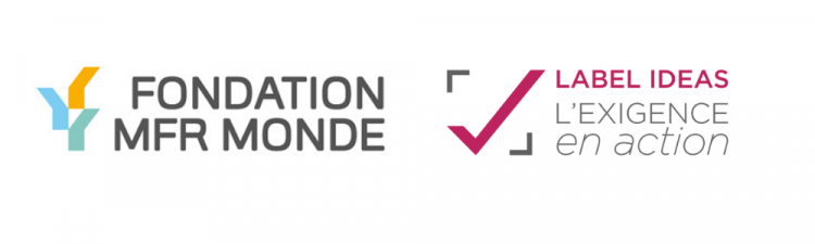 Logo MFR Monde et label IDEAS