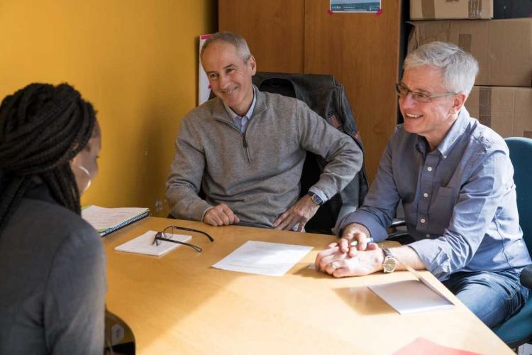 Coaching d’un entretien - Copyright La Cravate Solidaire