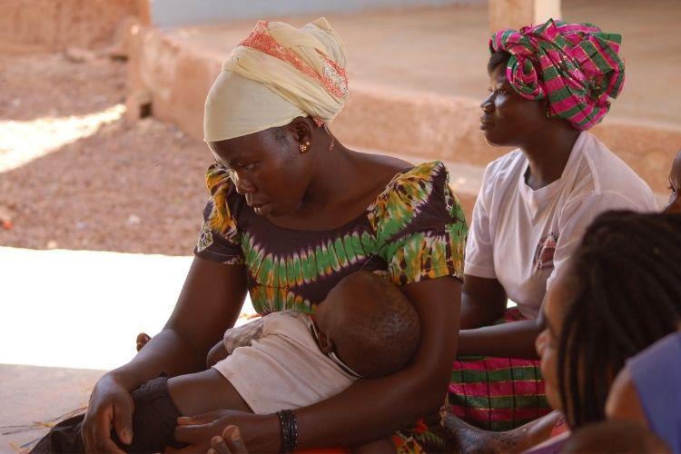 Garderie au Burkina Faso
