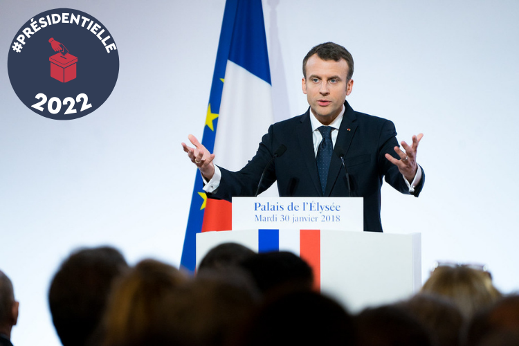 Emmanuel Macron a présenté ses propositions. Source : Jacques Paquier.