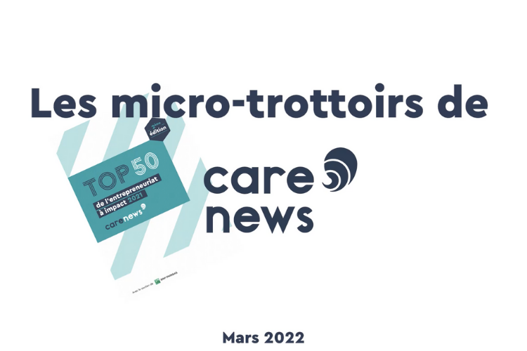 Vidéo : micro-trottoir lors de la remise du Top 50 de l'entrepreneuriat à  impact 2021