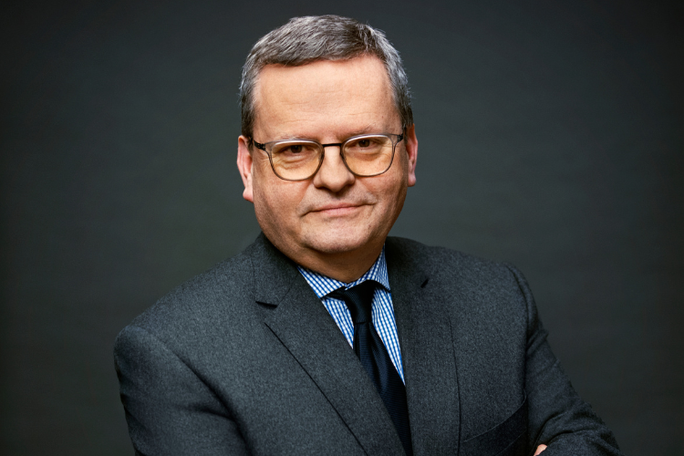 Olivier Fournier est le président de la Fondation d'entreprise Hermès depuis 2016. Crédit photo : Olivier Metzger.