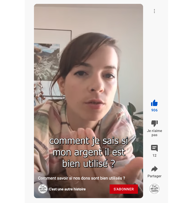 aperçu vidéo de Manon Bril #Infodon #label #DonenConfiance