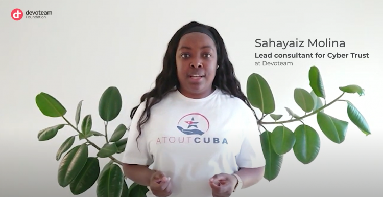 témoignage de Sahayaiz ROMERO MOLINA, Consultante Devoteam, pour l'association Atout Cuba.