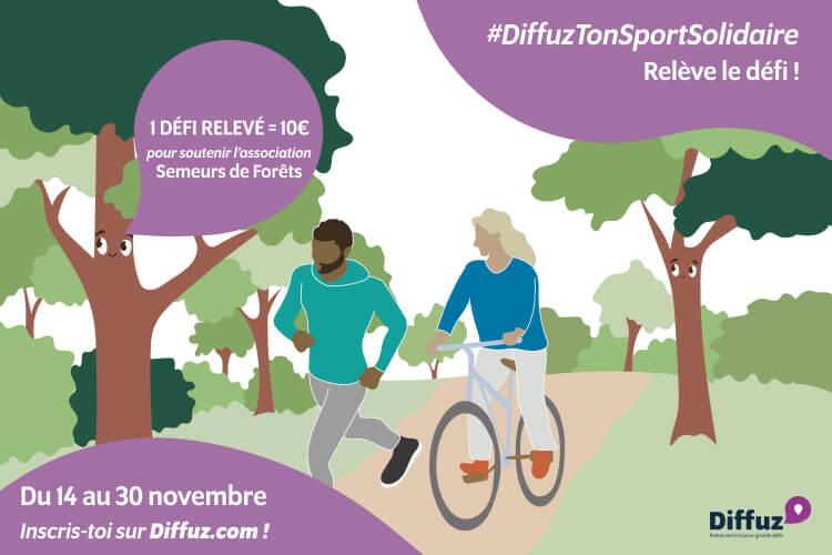 Défi solidaire sportif à réaliser au profit de l'association Semeurs de Forêts