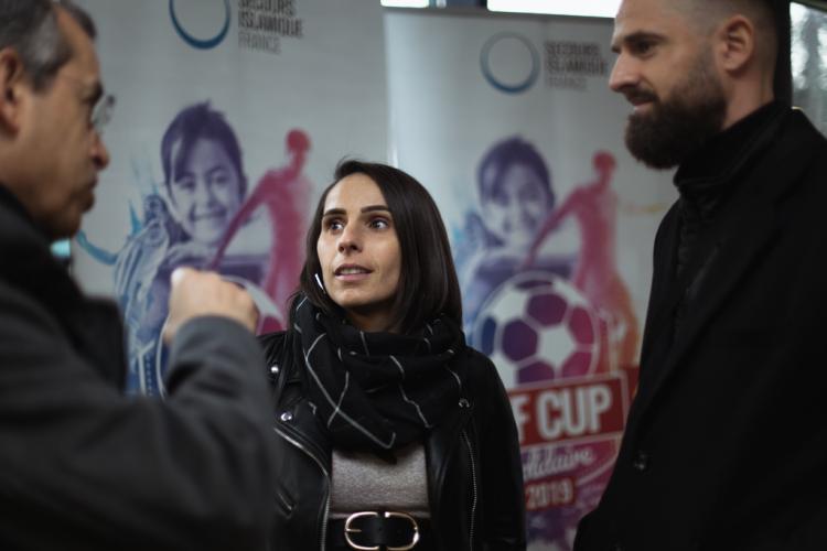 Marraine de la SIF Cup Solidaire, l'ancienne Bleue Jessica Houara-d'Hommeaux accorde beaucoup d'importance à son engagement humanitaire