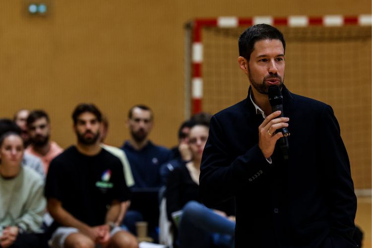 Yohan Penel, président de la Fédération de badminton, nous détaille les contours de la nouvelle fondation dédiée. Crédit : FFBaD