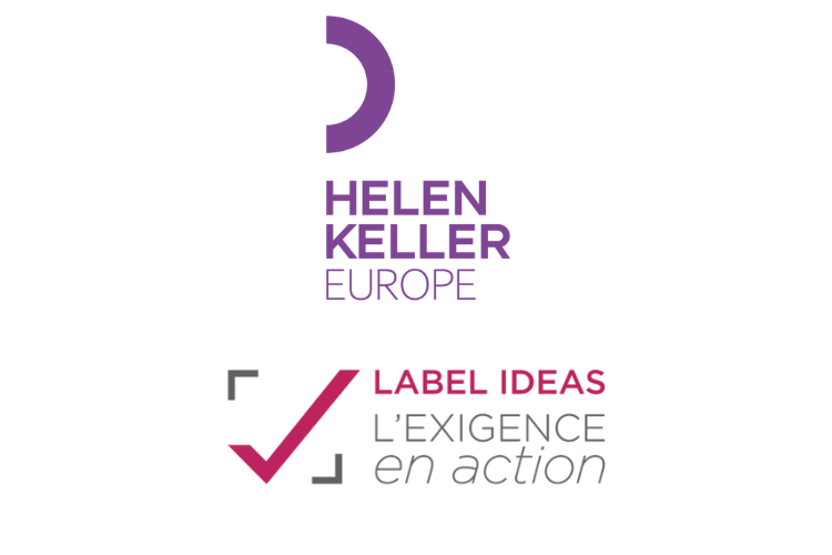 Helen Keller Europe, première association à obtenir pour la 4ème fois le Label IDEAS