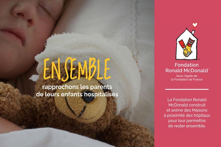 Les restaurants McDonald’s™ s’engagent pour rapprocher les parents de leurs enfants hospitalisés