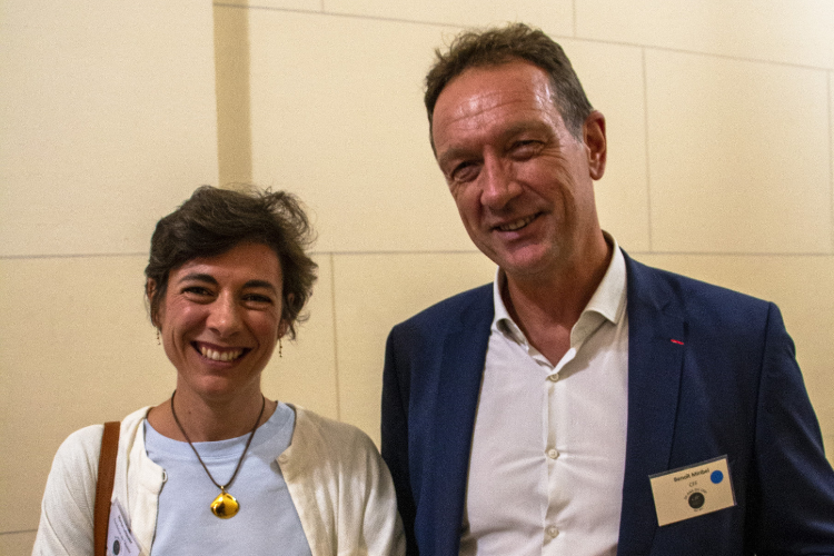 Marion Lelouvier (à gauche) succède à Benoît Miribel (à droite). Crédit photo : CFF. 