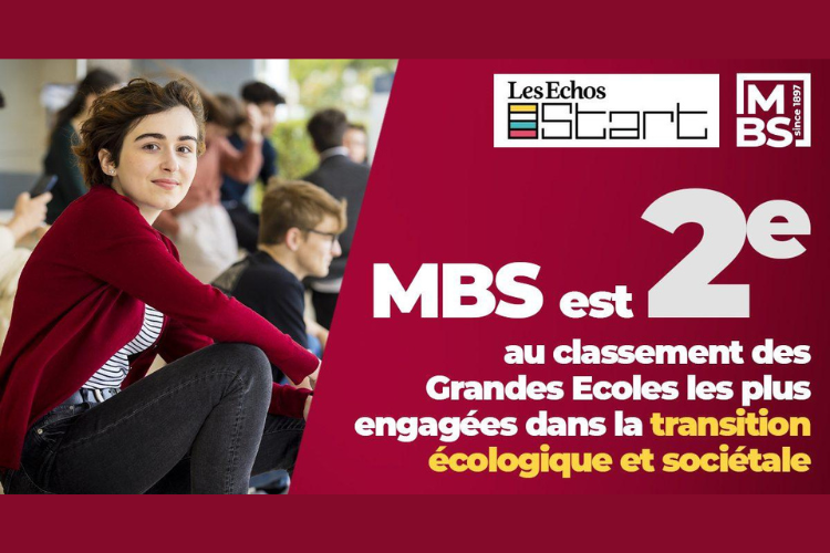Montpellier Business School : 2ᵉ du classement des Grandes Écoles les plus engagées dans la transition écologique et sociétale