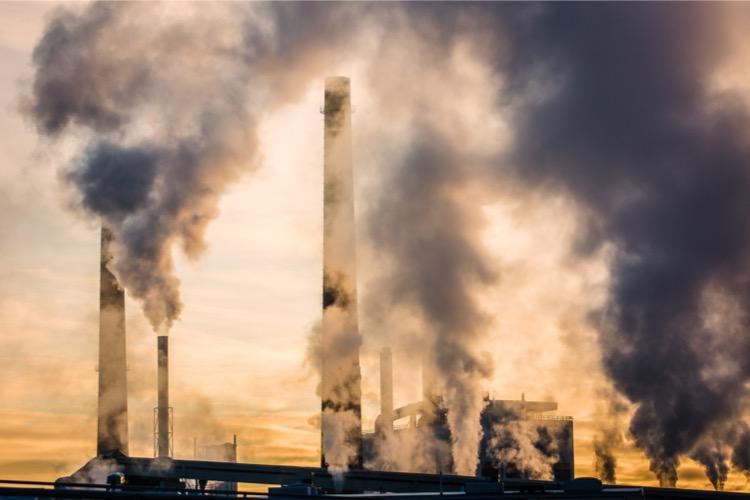 Les émissions de gaz à effet de serre d'origine anthropique expliquent la concentration de CO2. Crédits : iStock.