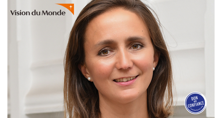 Camille Romain des Boscs - Directrice générale de Vision du Monde labellisée "Don en Confiance"