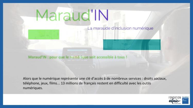 Maraud'IN : projet inclusion numérique de la FAS avec le soutien de la Fondation Afnic