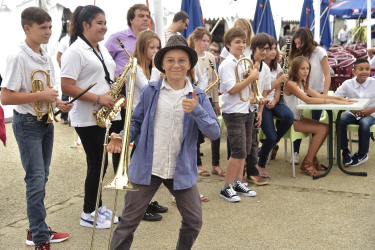 Jeune collégien du lycée Aretha Franklin de Marciac - © Francis Vernhet